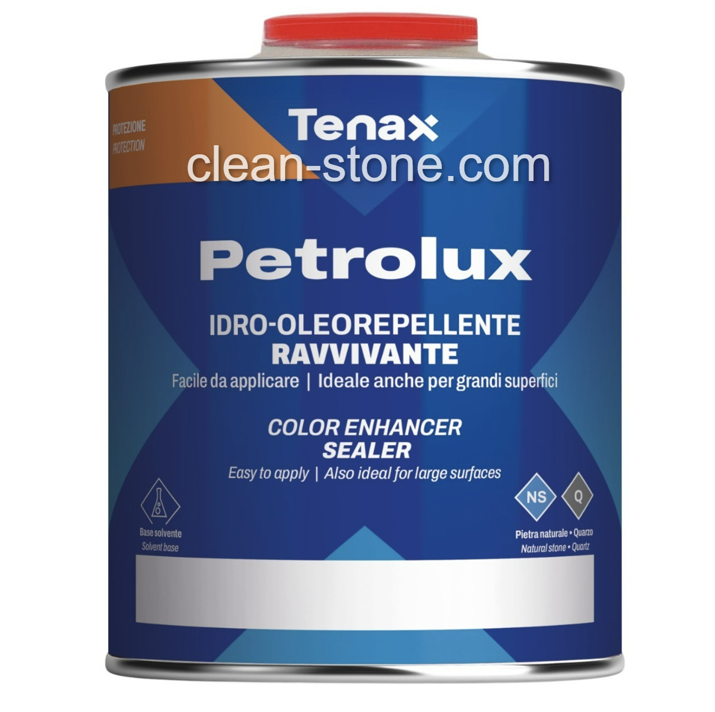 Пропитка Petrolux (Pura) з посиленням кольору 1л Tenax