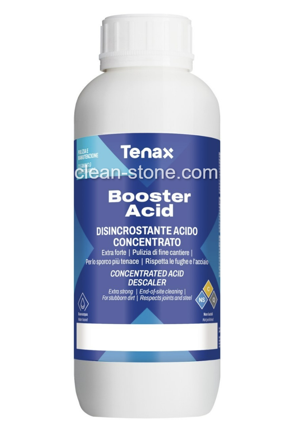 Booster Acid (Quartz Ax Cleaner, Cement remover) Засіб для видалення стійких забруднень 1л