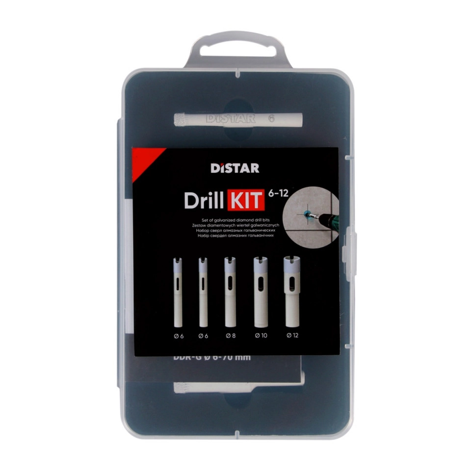 Набір свердл DrillKIT 6-12