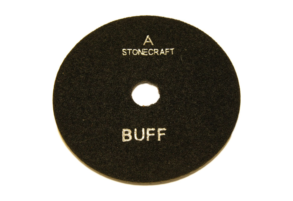 Алмазный гибкий шлифовальный круг d 125мм BUFF черный