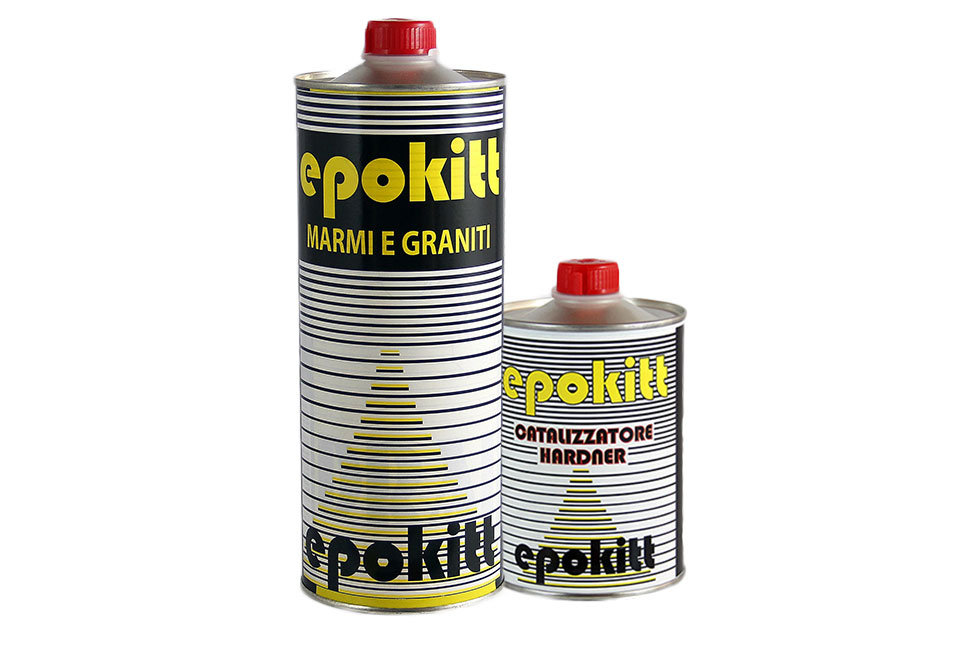 Epokitt резинатура для граніту (епоксидна смола) 1кг+0.5кг