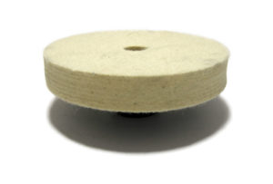 Фетровый круг d 125 мм, толщина 20 мм М14, высококачественный