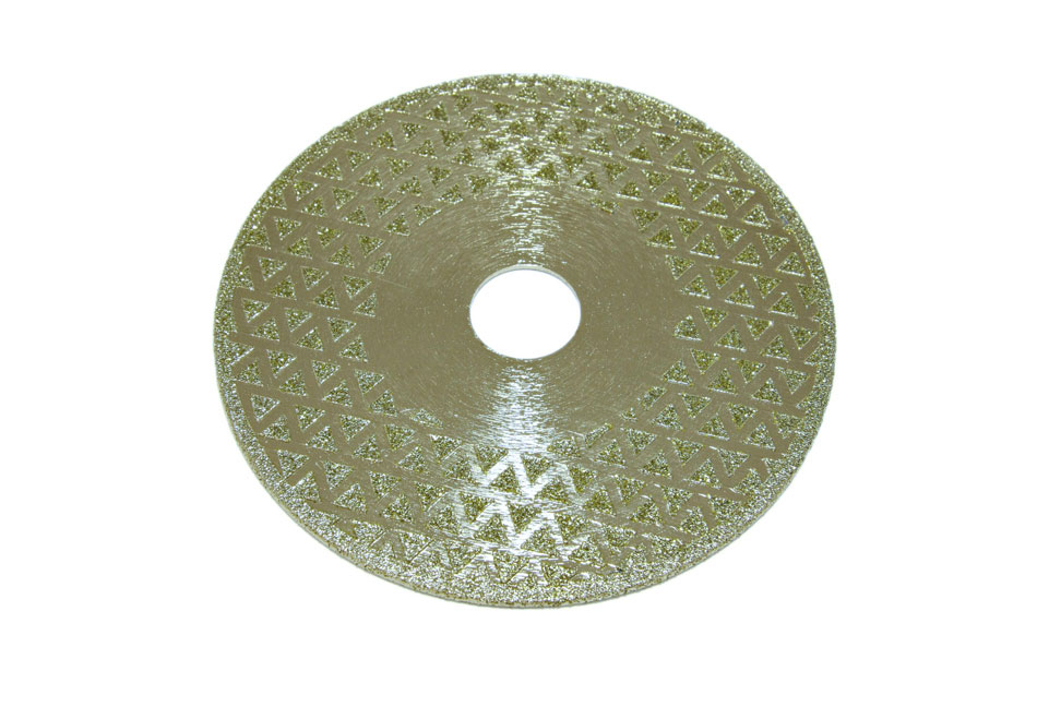 Диск d 125 мм, 22,23 мм гальваническое алмазное покрытие, двухсторонний